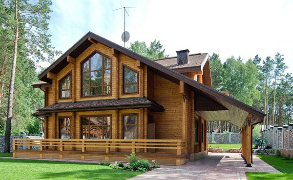 Идеальный дом от фирмы WOODHOUSE495