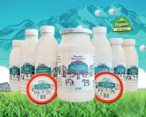 Кисломолочные продукты от производителя- Мацони, Айран, Тан, Катык