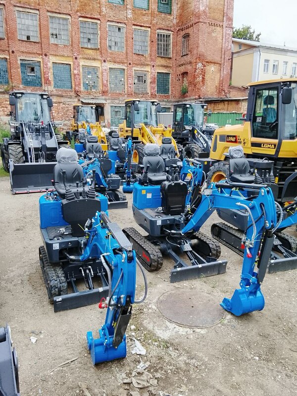 Продажа нового мини-экскаватора Rippa R10 5