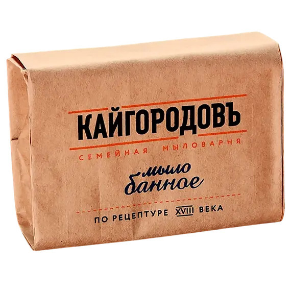 Натуральное ядровое мыло ручной работы Кайгородов