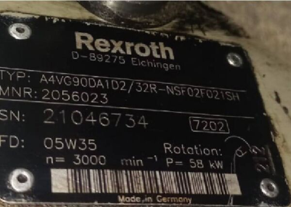 Ремонт гидронасоса Rexroth