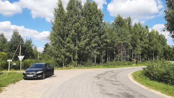 Уютный участок 30 соток в березовой роще под Псковом в СНТ Ветеран