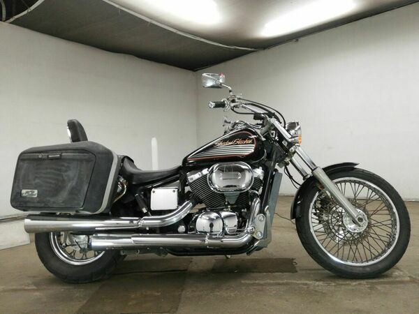 Мотоцикл круизер Honda Shadow 750 Slasher рама RC48 боковые мотокофры