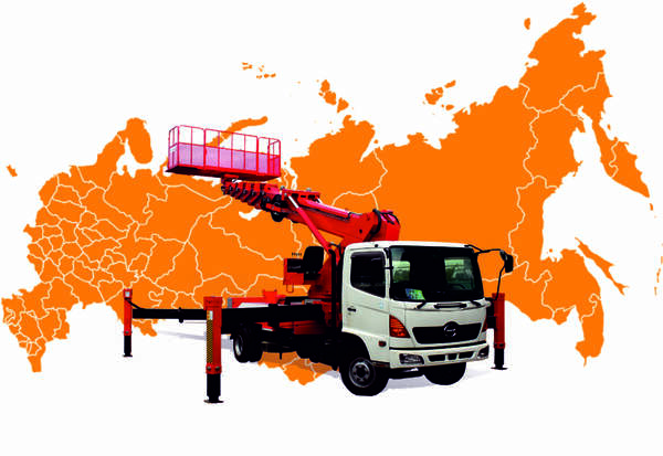 Аренда автовышки, услуги автовышки, услуги мехруки