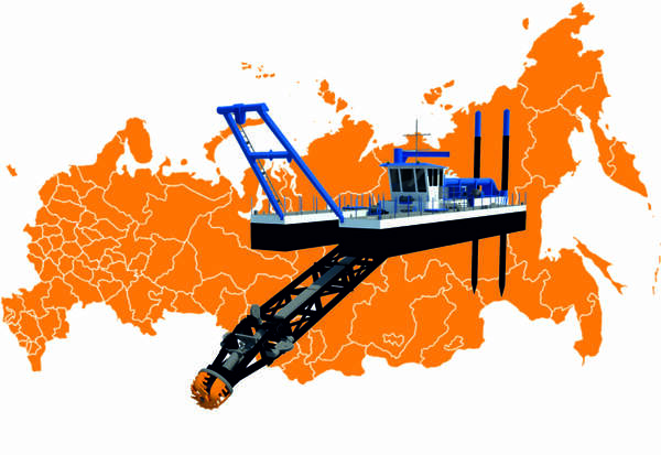 Аренда земснаряда, услуги земснаряда