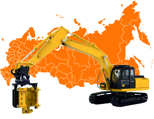 Аренда вибропогружателя, услуги вибропогружателя
