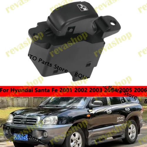 Кнопка стеклоподъемника для Hyundai Santa Fe Classic