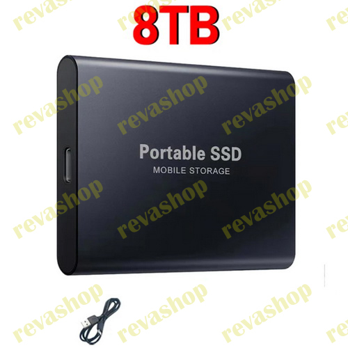 Внешний жесткий диск 8 ТБ USB 3.1 Портативный внешний диск SSD 8 ТБ