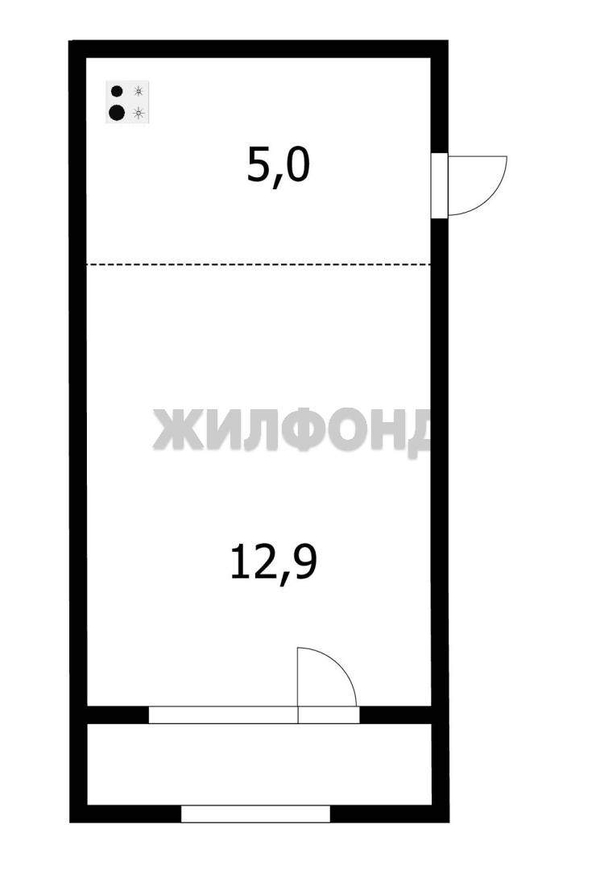 Продается студия 26.5 кв.м.