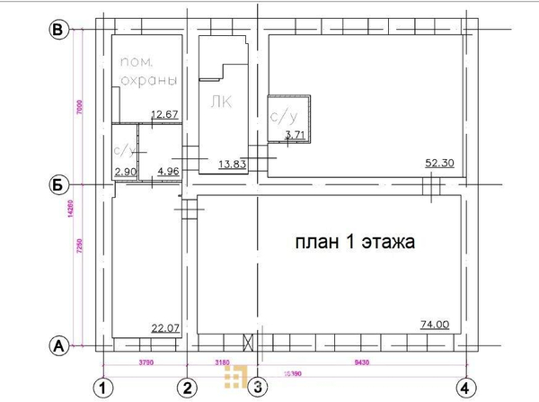 Аренда ПСН площадью 677 м2