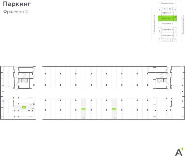 Продается место на открытой стоянке, 26.5 м2
