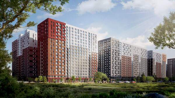 Продается 2-комн. квартира 35.1 м2 в новостройке